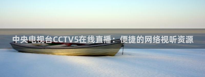 劲爆体育无插件直播：中央电视台CCTV5在线直播：便捷的网络视听资源